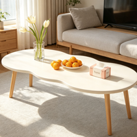 Table basse moderne pour salon, petit appartement, écologique, durable, multifonctionnelle, décorative, meubles de maison