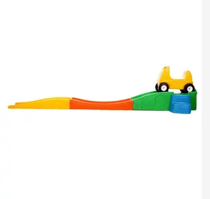 도매 어린이 자동차 타고 램프 유아 장난감 자동차 Coster 슬라이드 플라스틱 슬라이드 트랙 장난감
