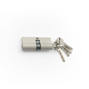 Cylindre <span class=keywords><strong>de</strong></span> serrure <span class=keywords><strong>de</strong></span> porte en laiton et zinc double ouverture 70 mm, durable, avec <span class=keywords><strong>clés</strong></span>, pour portes en bois et aluminium – Vente directe usine - Product Image 5