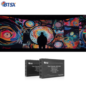 Extender <span class=keywords><strong>KVM</strong></span> in Fibra Bitvisus a Latenza Zero 4K IP 30KM Trasmissione in Fibra Monomodale per Input/Output Supporto Tastiera e Mouse USB - Product Image 3