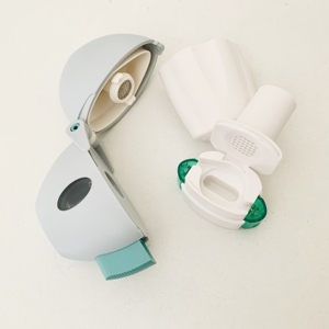 Alta Qualidade Portátil ABS Plástico Seco Pó Inalador HandiHaler para Embalagem Tratamento Médico - Product Image 4