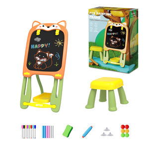 Table de <span class=keywords><strong>dessin</strong></span> et d'écriture éducative pour enfants, avec chaise, motifs lapin et <span class=keywords><strong>chat</strong></span>, pour le puzzle, le <span class=keywords><strong>dessin</strong></span> et la peinture - Product Image 1