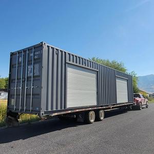 Thiết kế hiện đại thép Con lăn màn trập cử<span class=keywords><strong>a</strong></span> cho Container vận chuyển gió-proof tự lưu trữ đơn vị hướng dẫn sử dụng mở Roll-up cử<span class=keywords><strong>a</strong></span> ra vào - Product Image 1