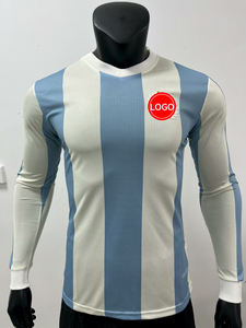 เสื้อฟุตบอลสโมสรรุ่นเรโทร ฤดูกาลใหม่ 2025-26 สำหรับผู้ใหญ่ ฉบับไทย ทีมชาติไทย  ชุดเหย้าและเยือน ของสโมสรเอซีมิลาน อาร์เจนตินา และอาร์เซนอล - Product Image 2