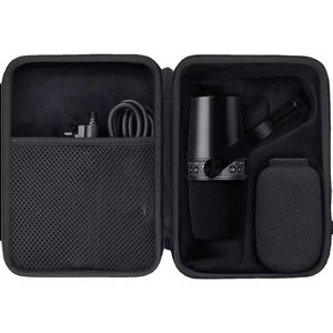 Housse de transport rigide EVA portable personnalisée pour microphone dynamique vocal <span class=keywords><strong>Shure</strong></span> <span class=keywords><strong>SM7B</strong></span>/MV7 SM7dB Sac de rangement de transport rigide portable - Product Image 1