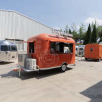 Nouvelle Camionnette de Restauration Mobile pour Hot-dogs, Café et Glaces, Entièrement Équipée avec Cuisine Complète