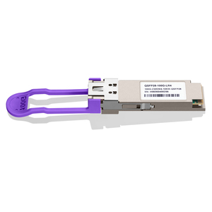 Qsfp28-100g-cwdm4 Ricetrasmettitore in Fibra Ottica 10km Lr4, Temperatura +20°<span class=keywords><strong>C</strong></span> ° Da <span class=keywords><strong>C</strong></span> a +60 ° <span class=keywords><strong>C</strong></span> Duplex <span class=keywords><strong>LC</strong></span> per Juniper, per Cisco, per Alte Prestazioni - Product Image 3
