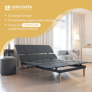 Logicdata Ergonomic thiết kế thông minh Điện giường cơ sở có thể điều chỉnh khung giường với ứng dụng điều khiển - Product Image 1
