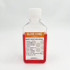 Milieux de culture de microbiologie cellulaire DMEM/F-12 Réactifs de laboratoire moyens avec glucose L-glutamine phénol rouge OEM personnalisable sans HEPES - Product Image 4