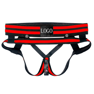 Traje de neopreno de telas especiales con logotipo personalizado, material grueso de 0,5 cm, ropa interior Sexy para hombre, suspensorio <span class=keywords><strong>Gay</strong></span> - Product Image 2
