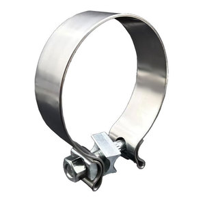 <b>Exhaust</b> Pipe <b>Clamp</b> 45mm Straight Pipe For Replace Repair - Product Image 1