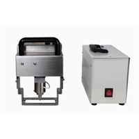 120*40mm Elektrikli Taşınabilir Etiketleme Makinesi Dokunmatik Model Metal Gravür Makinesi