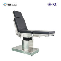 Table chirurgicale Trendelenburg à 4 commandes en acier inoxydable, lit chirurgical pour ophtalmologie, salle d'opération, capacité de charge 250 kg