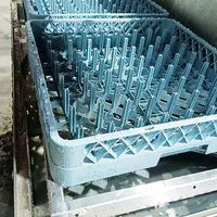 Lave-vaisselle commercial en acier inoxydable 304, haute performance, économe en énergie, capacité de 60 paniers/heure, séchage à air chaud pour hôtels