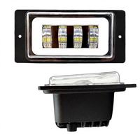 Nouvelle lampe de travail LED DRL jaune super lumineuse 40W, faisceau spot, lumière de conduite universelle pour voitures, camions, motos, 4x4, tout-terrain