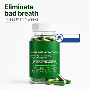 Capsules de Chlorophylle Naturelle pour l'Élimination de la Mauvaise Haleine et des Odeurs Corporelles - Complément Alimentaire à la Persil et à la Menthe pour le Soutien Digestif - Cure de 30 Jours - Product Image 5