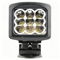 Lampe de travail LED carrée 5,3 pouces 90W, étanche IP68, 12-48V, 6480lm, lampe auxiliaire de conduite, tout-terrain, voiture, camion, chariot élévateur, machinerie