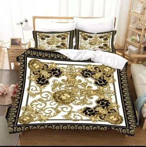 Juego de cama de poliéster 100% con estampado 3D de diseñador, 3 uds., funda nórdica de estilo árabe y sábana de Hotel, venta al por mayor ofrecida - Product Image 4