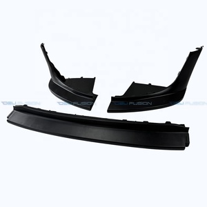 Alerón delantero para Mini Cooper JCW R55 R56 R57 R58 R59 2006-2013, estilo Challenge Ver2, material PP, divisor delantero, negro mate. - Product Image 4