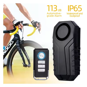 Outdoor-Vibrationssensor 113dB Kabelloses Fahrrad-Alarmsystem Fahrrad-Diebstahlschutz Motorrad-<span class=keywords><strong>Alarm</strong></span> - Product Image 3