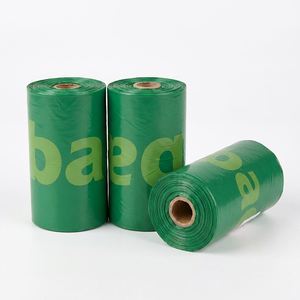 Custom Logo Wholesale Bulk OEM/ODM Eco-Friendly Outdoor Use <b>Compostable</b> Biodegradable Dog Poop <b>Bags</b> Pet Waste Disposal <b>Bags</b> - Product Image 2