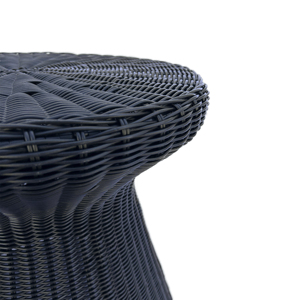 Mesita auxiliar de exterior de mimbre para chaise Mesita auxiliar redonda <span class=keywords><strong>Bolla</strong></span> pequeña - Product Image 4