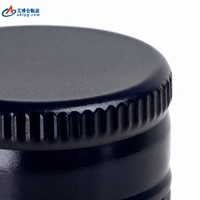 Produits chinois : Bouchons à vis en aluminium de 28 mm, couvercles inviolables pour bouteilles et fermetures, bouteilles et couvercles