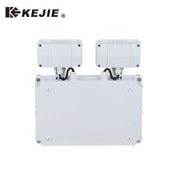 Usine d'éclairage d'urgence à double tête LED Vente en gros Éclairage d'urgence à deux têtes encastré à LED pour le passage Éclairage d'urgence à double tête LED