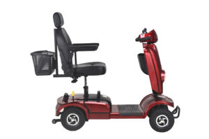 高品質ハンディキャップコンパクト折りたたみ式大型電動電動スクーター高齢者障害者、旅行、大人、高齢者 - Product Image 3