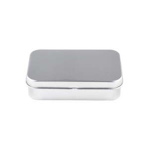 Tin Box Custom Printing Tin Can Mint Chewing Gum Tin Box Packaging With Hinged Lid