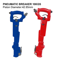 10KG pneumatique Air Pick Marteau Pavage Rock Breaker Pneumatique Jack Marteau Ciseau Air Pick Air Chipping Marteau Ensemble Pièces