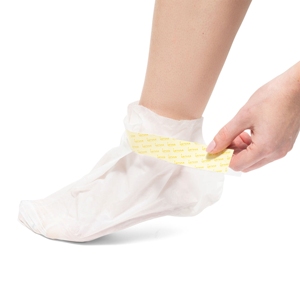 Masque exfoliant pour les pieds à l'extrait de plantes biologiques, collagène, masque pour les pieds à la rose, blanchissant, OEM ODM Corée, étiquette privée - Product Image 5