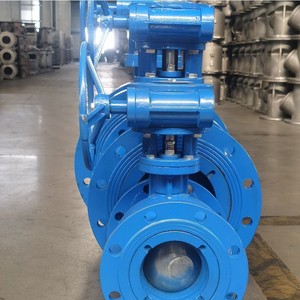 PQ340F-16 Ball Valve DN350 100 psi Cast <b>Iron</b> For Water Normal Temperature - Product Image 2