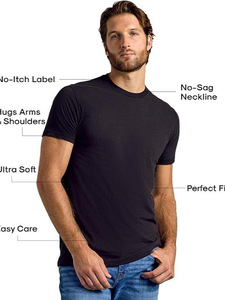 Chemises à manches courtes en tricot pour hommes Leadshow, design éco-responsable, sportives, séchage rapide et respirantes - Product Image 2