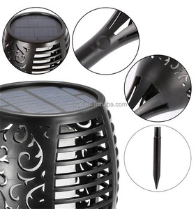 Lampe <span class=keywords><strong>torche</strong></span> LED solaire d'extérieur IP65 étanche Décoration de <span class=keywords><strong>jardin</strong></span> Patio Rue Balcon Cour Allée - Product Image 3