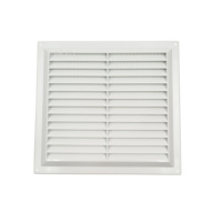 Blanc en plastique Double Grille De Déviation