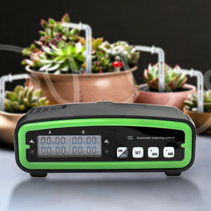 Système d'arrosage automatique à double pompe, irrigation goutte à goutte intelligente et programmée pour plantes en pot, jardin, balcon, ensemble de 20 pots - Product Image 1