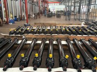 Nouveau vérin hydraulique télescopique à double action en acier pour levage et basculement de charges lourdes, pour roulements de camion (non standard)