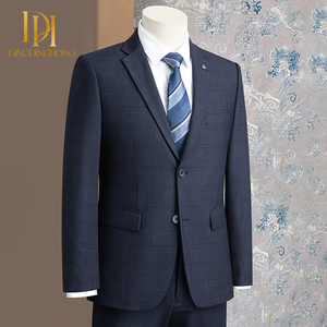Casual <strong>Suit</strong> Set Men's Slim-<strong>fitting</strong> Business Professional Formal Wear Korean Version of <strong>Best</strong> Man's <strong>Suit</strong> Groom's Host's <strong>Suit</strong> - Product Image 3