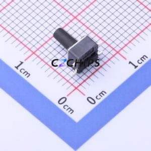 TS-1091S-A10B2-C1D2 Tactile Switch SMD Switch Single Pole Single Throw Round Button 1.8N 4.5mm - Product Image 2