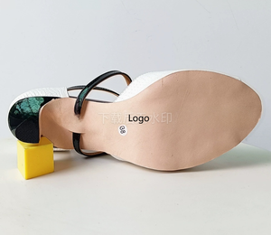 Scarpe professionali di ballo di Tango latino sala da ballo Salsa Jazz sandali pratica per ballerino - Product Image 4