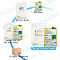 Baterai kualitas tinggi garansi 18 bulan untuk OPPO BLP727 A5 2020 A11X A9 2020 5000mAh baterai Lithium asli CE FCC bersertifikat