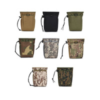 Oxford táctico sin correa gimnasio tiza bolsa cubo equipo de defensa personal sistema Molle uso al aire libre almacenamiento de comestibles bolsas de volcado