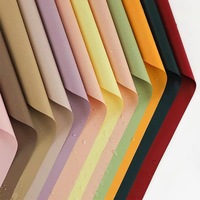 Kertas Pembungkus Bunga PVC Lapis Ganda 58*58CM Tahan Air Daur Ulang Grosir Pabrik, Kertas Kado Ulang Tahun