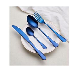 Juego de cubiertos de metal pulido de lujo, aspecto contemporáneo elegante, ideal para bodas, fiestas, hoteles y cenas elegantes - Product Image 4