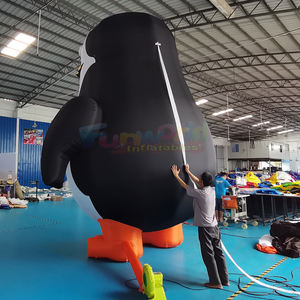 Modelo inflable de pingüino personalizado para publicidad exterior, inflable publicitario en venta. - Product Image 3