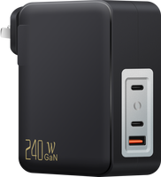Chargeur rapide original pour téléphone et ordinateur portable, prise murale AU 240W PD5 Gan multi-ports Type C USB PD3.1 QC 3.0 PPS pour iPhone Apple Macbook