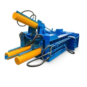 Side push durable factory sale scrap metal aluminum steel iron baler