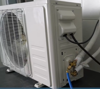 Climatiseur split à inverter 9000 BTU, pompe à chaleur, 24 SEER, certifié AHRI et ETL, jusqu'à -30 degrés ° C (22 ° Mini-split
