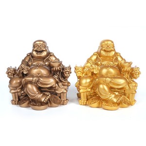 Nuovo stato di buddha in resina fengshui figure artigianato domestico - Product Image 1